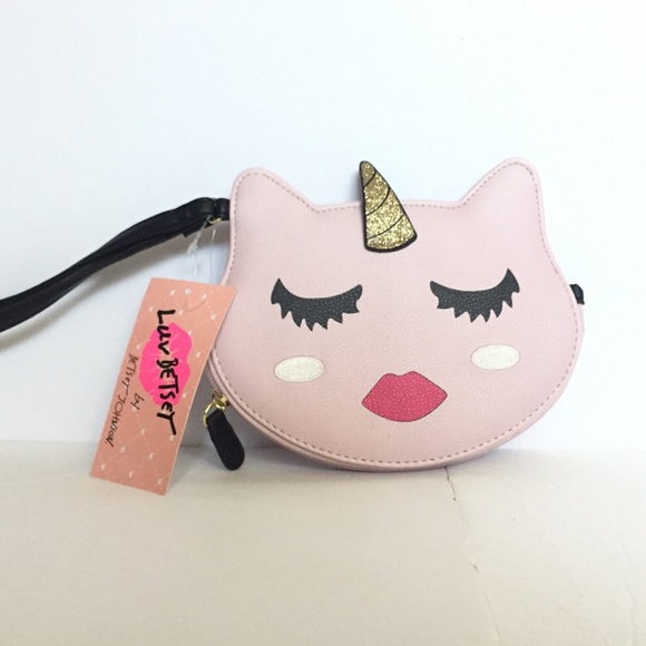 Betsey Johnson Handbags - NWT Betsy Johnson Womens Unicorn Kit Coin Purse